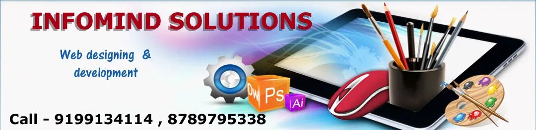 Banner Infomind Web Designing
